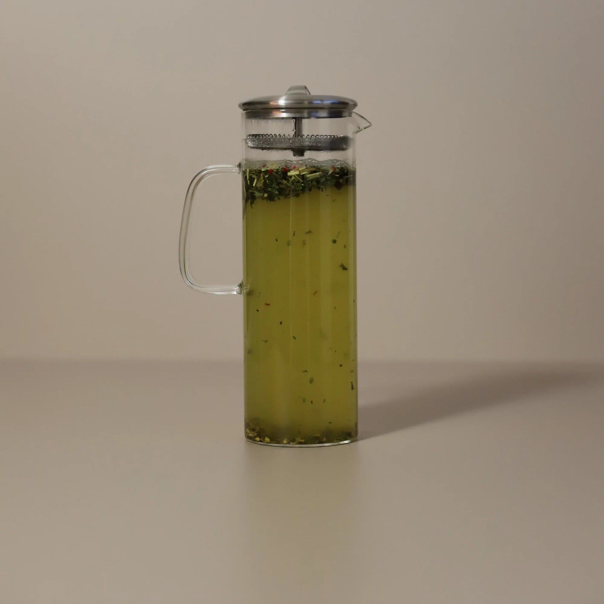 Glass Tea Maker by Teministeriet Mint and Ginger Coffee House