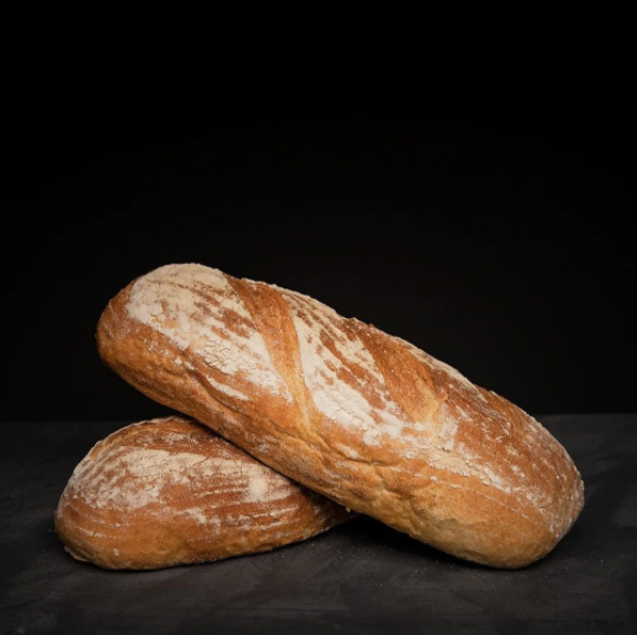 White Large Bloomer - Sliced